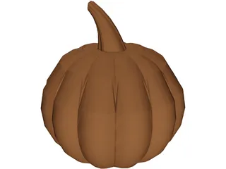 Jack-o-Lantern 3D Model