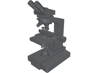 Microscope 3D Model