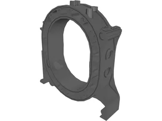 Mazda 12A Rotor Housing 3D Model