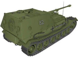 SAU Ferdinand 3D Model