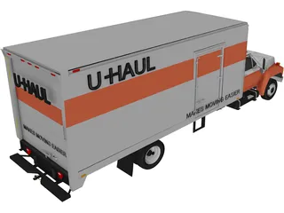 Uhaul Truck 3D Model