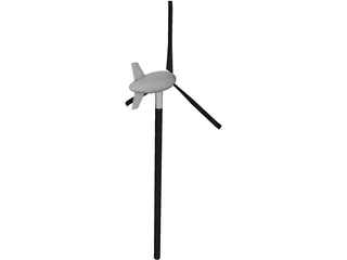 Wind Turbine 3D Model