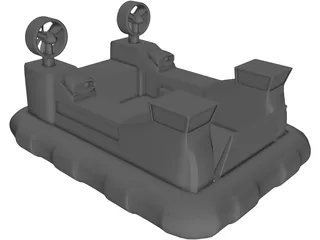 Hovercraft 3D Model