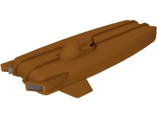 Future Submarine 3D Model