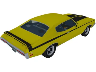 Buick GSX Stage 1 (1970) 3D Model