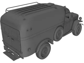 Ambulance 3D Model