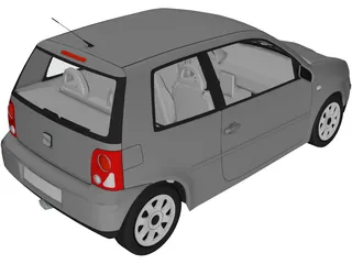 Seat Arosa 3D Model