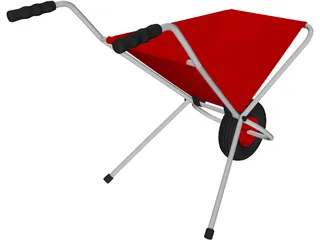 Wheelbarrow 3D Model