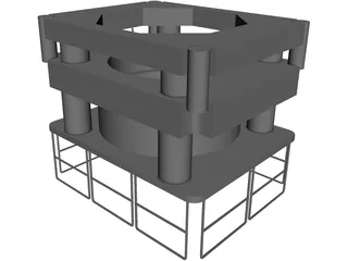 HCR2000 Casing Driver 3D Model