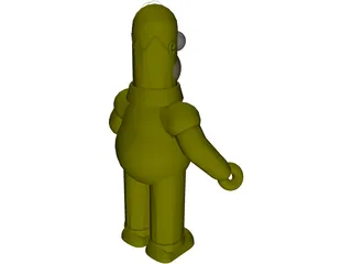 Simpsons Homer 3D Model