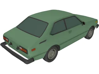 Toyota Corolla (1978) 3D Model