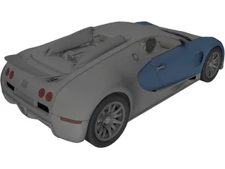 Bugatti Veyron 3D Model