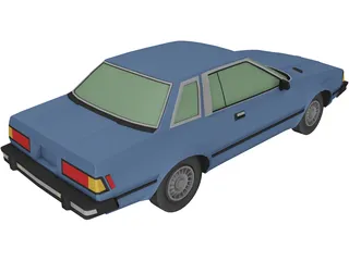 Nissan/Datsun 200S (1981) 3D Model