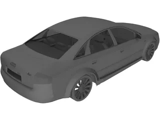 Audi A6 (2004) 3D Model