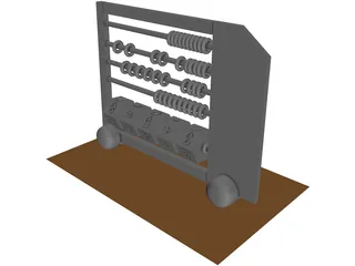 Abacus 3D Model