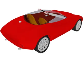 Jaguar F-Type Concept 3D Model