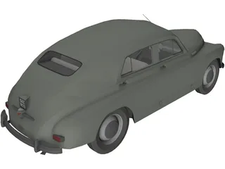 Gaz M20 3D Model