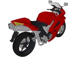 Honda Interceptor 3D Model