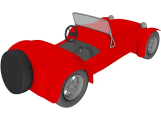 Lotus Super Seven 3D Model