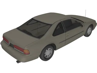 Ford Thunderbird (1996) 3D Model