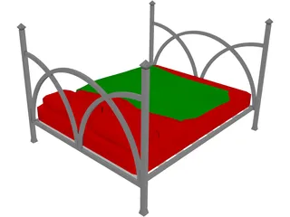 Bed 3D Model