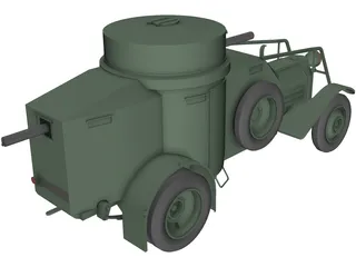 Lancia LZM 3D Model