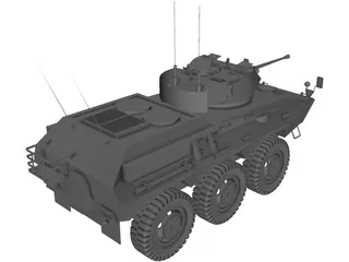 Mowag Piranha 3D Model