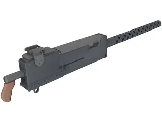 AML Browning 7.62 3D Model