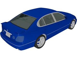 Toyota Aristo 3D Model