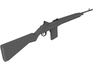 M-14 3D Model