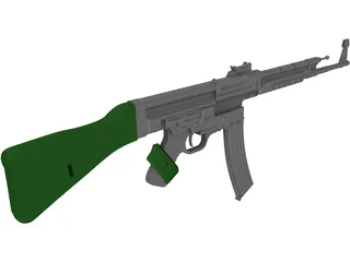 Sturmgewehr 44 3D Model