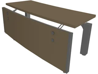 Table Control Centre Multiuse 3D Model