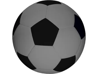 Soccer Ball 3D Model