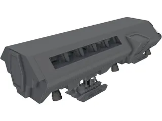 2001 Moonbus 3D Model