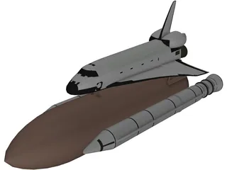 Space Shuttle Challenger 3D Model