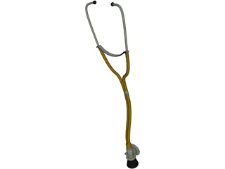 Stethoscope 3D Model