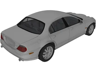 Jaguar S-Type (1998) 3D Model