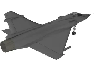 Dassault Mirage 2000 3D Model