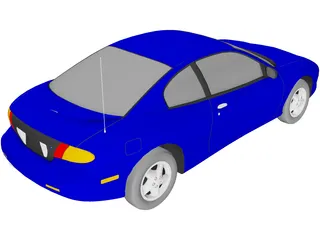 Pontiac Sunfire Coupe (1998) 3D Model