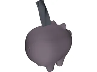 Piggy Bank 3D Model