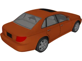 Saturn ls (2003) 3D Model