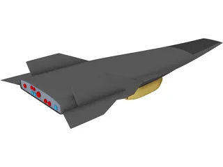 NASA X-43 3D Model