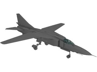 MiG-23ML Flogger-G 3D Model