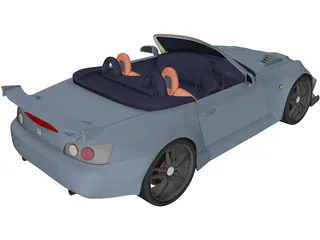 Honda S2000 [Tuned] 3D Model