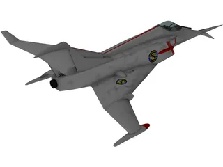 Angel Ship 3D Model