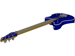 Peavey Wolfgang Eddie Van Halen Guitar 3D Model