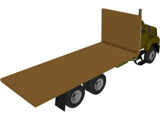 Ford Platform Truck 3D Model