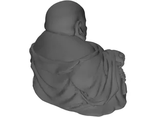 Buddha Sitting 3D Model