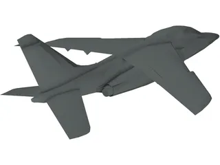 Alpha Jet 3D Model