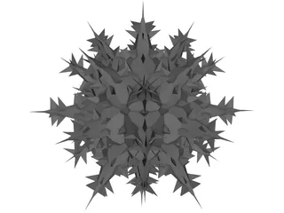 Snowflake 3D Model